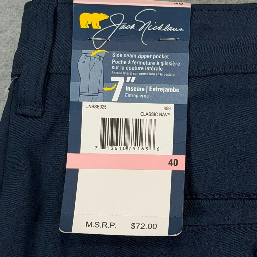 Jack Nicklaus Mens Golf Shorts 40x7